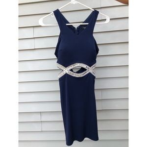 Navy Blue Dress